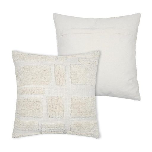 Balma krémszínű boho stílusú párna töltettel