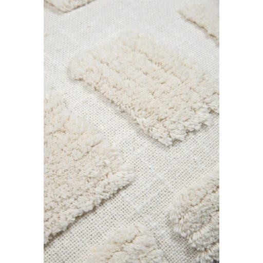 Balma krémszínű boho stílusú párna töltettel