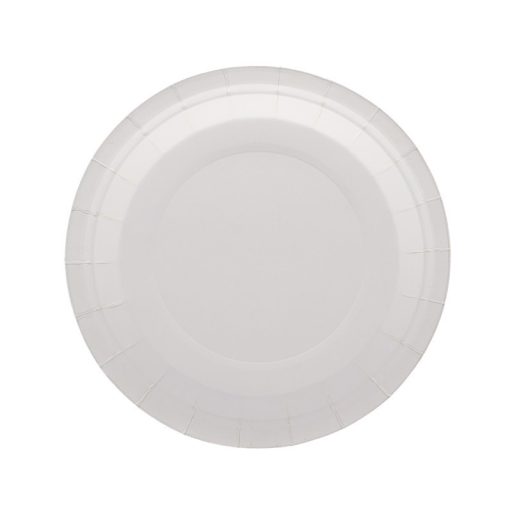 Mezei virág mintás papírtányér, 8 db-os, 18 cm átmérőjű