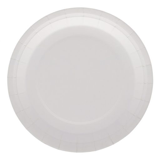 Mezei virág mintás papírtányér, 8 db-os, 23 cm átmérőjű