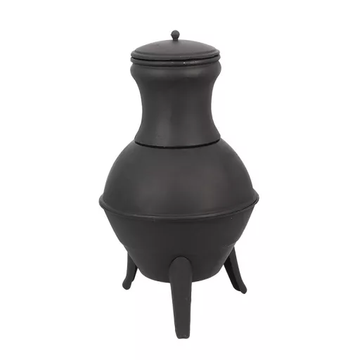 Öntöttvas teraszfűtő kályha, 70 cm