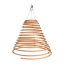 Citronella függő szúnyogriasztó spirál, 21,5 cm