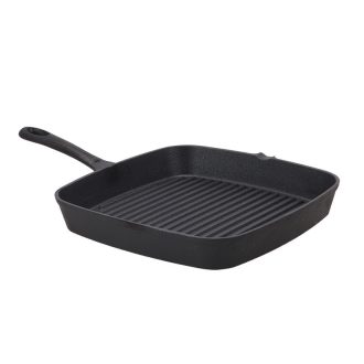 Öntöttvas grill serpenyő, 35,5 x 24 cm
