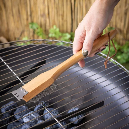 BBQ grillrács tisztító kefe, 31 cm
