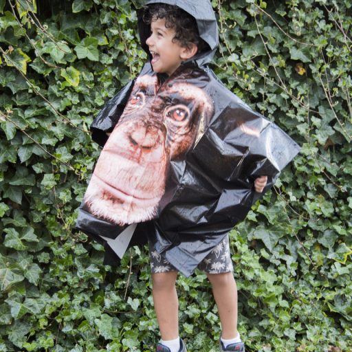 Majmos gyerek esőkabát