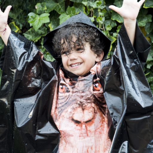 Majmos gyerek esőkabát