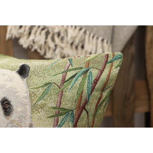 Panda macis, trópusi díszpárna huzat