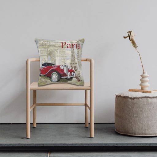 Párizs montázs díszpárna huzat