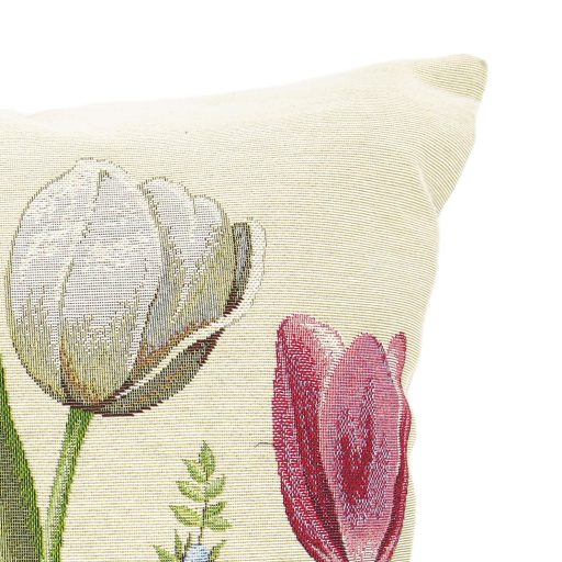 Tavaszi tulipánmező díszpárna huzat