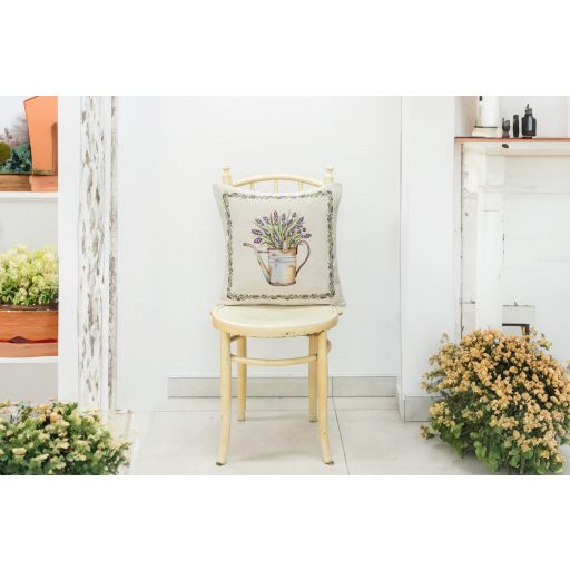 Levendulás, kannás díszpárna huzat