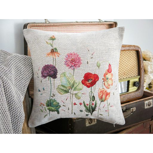 Virágzó kert díszpárna huzat