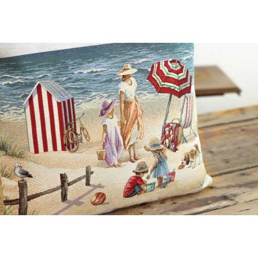 Vízparti hangulat díszpárna huzat