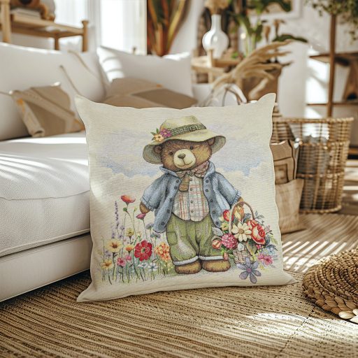 Kismackós (kalapos) díszpárna huzat