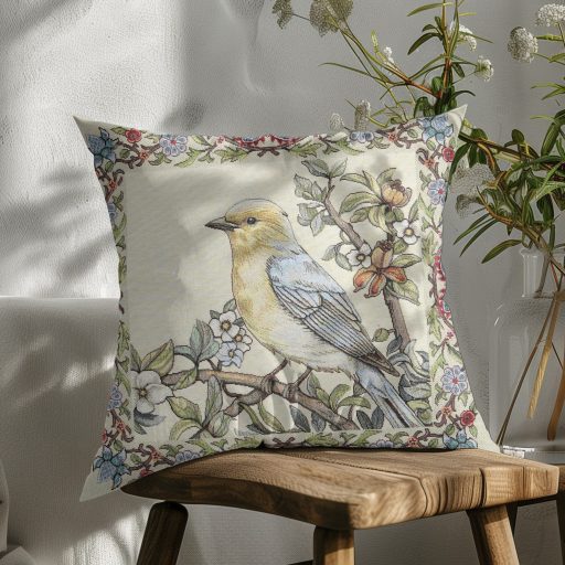 Madár fantázia (B) díszpárna huzat