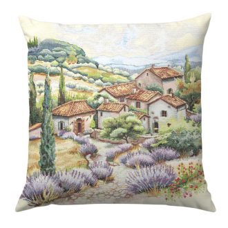 Levendula farm díszpárna huzat