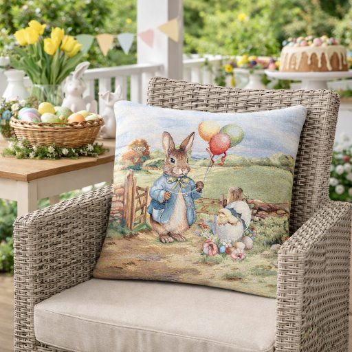 Farmhouse húsvéti nyuszi fiús díszpárna huzat