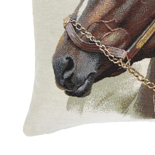 Lovas (pej) díszpárna huzat