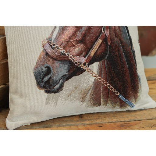 Lovas (pej) díszpárna huzat