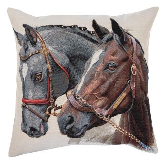 Lovas (kétféle) díszpárna huzat