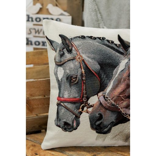 Lovas (kétféle) díszpárna huzat