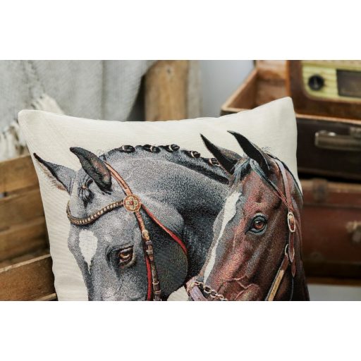 Lovas (kétféle) díszpárna huzat