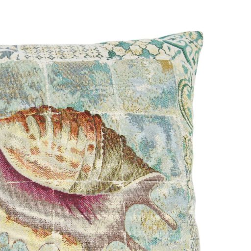 Kagylós (A) csempemintás díszpárna huzat