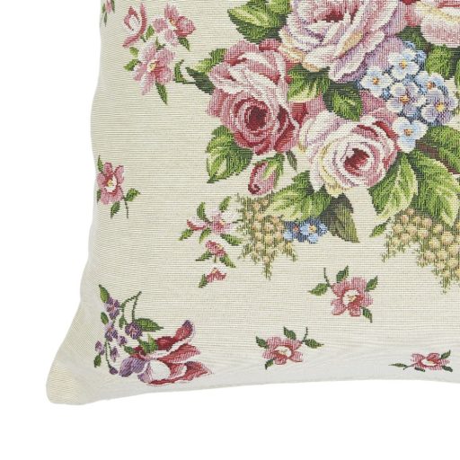 Rózsás díszpárna huzat