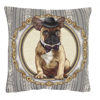 Lord Francia Bulldog díszpárna huzat