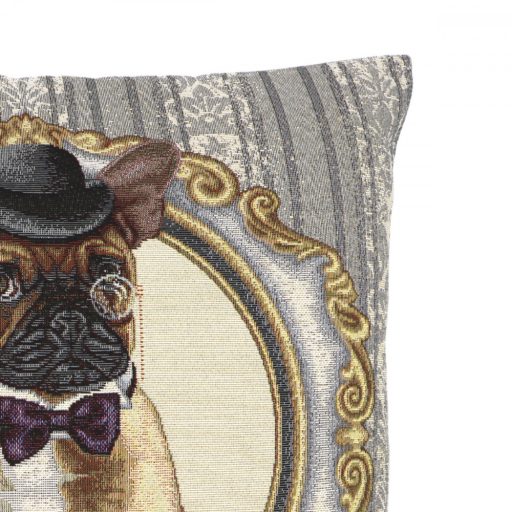 Lord Francia Bulldog díszpárna huzat