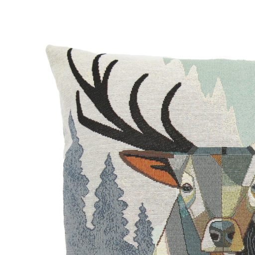 Modern szarvas díszpárna huzat