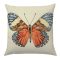 Pillangós (narancssárga) díszpárna huzat