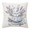 Nyuszi levendulákkal díszpárna huzat