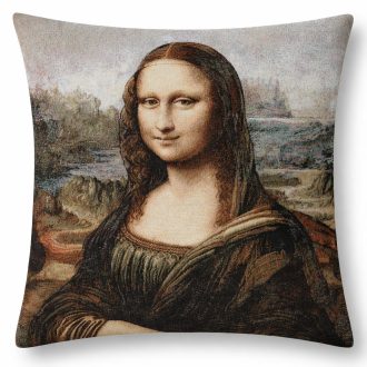 Mona Lisa díszpárna huzat