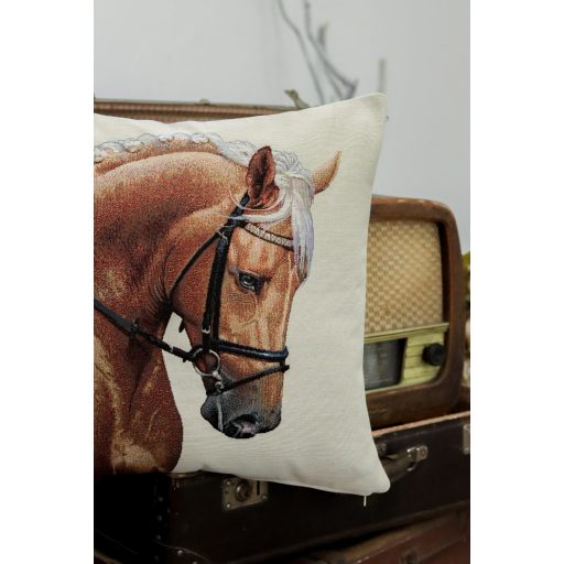 Lovas (palomino) díszpárna huzat