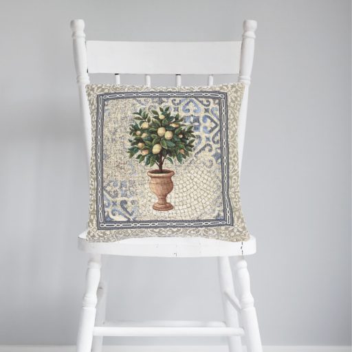 Toszkán kert (Citromfás) díszpárna huzat