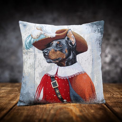 Lord Dobermann díszpárna huzat