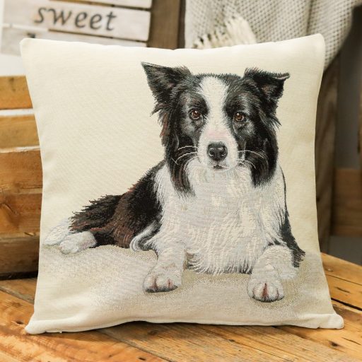Border collie díszpárna huzat