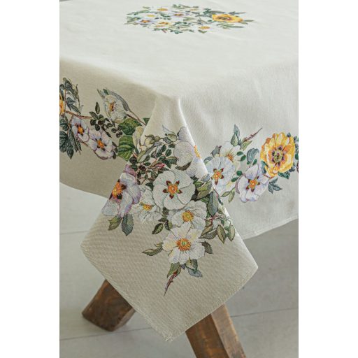 Árvácska virágos asztalterítő, 137x240 cm