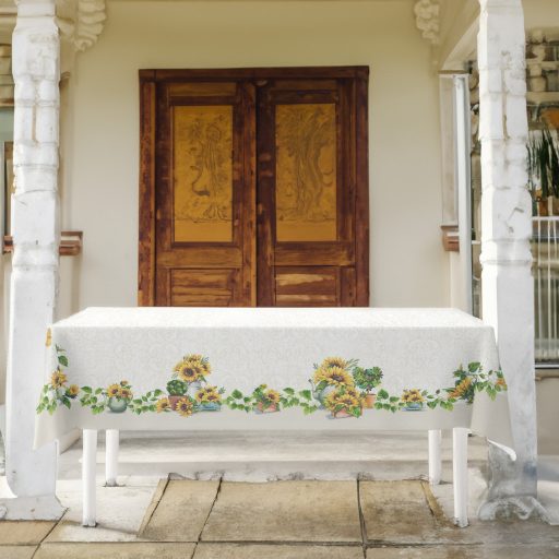 Napraforgós asztalterítő, 137x180 cm