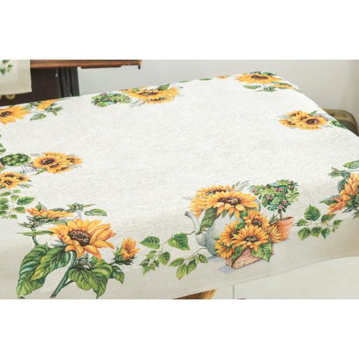 Napraforgós asztalterítő, 96x100 cm