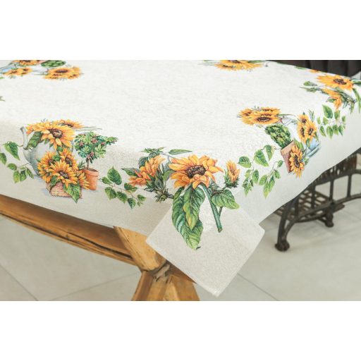 Napraforgós asztalterítő, 96x100 cm