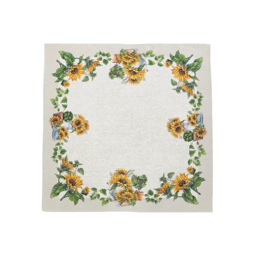 Napraforgós asztalterítő, 96x100 cm