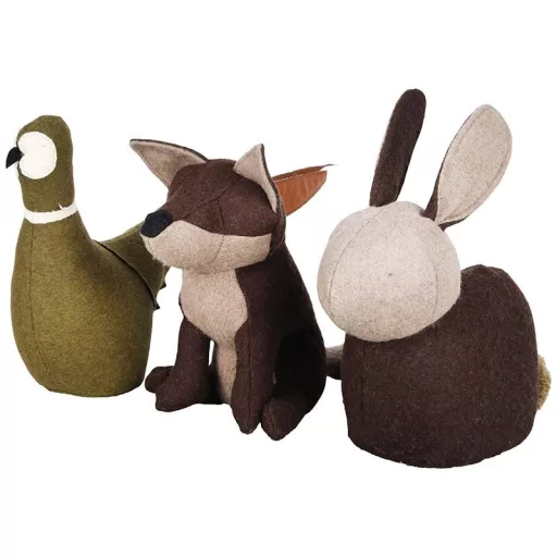 Erdei állatos ajtókitámasztó, nyuszi, 1,5 kg