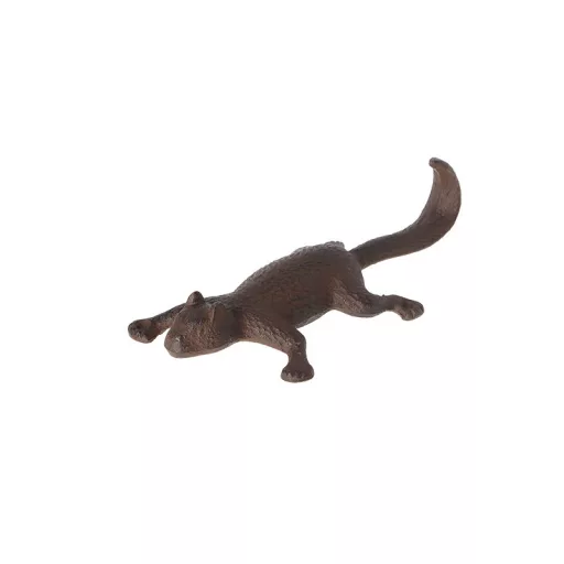 Öntöttvas mókus akasztó, 22 cm