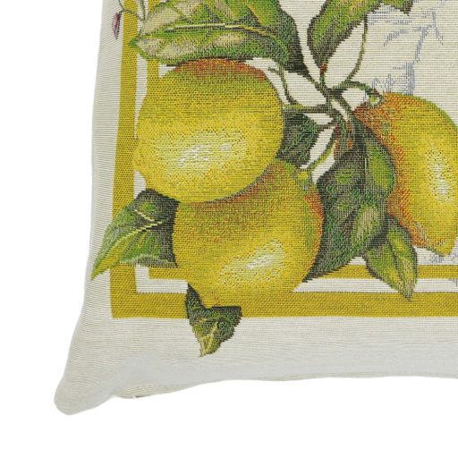 Palermo citromos, mediterrán díszpárna huzat