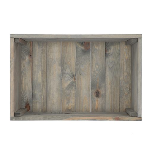 Fa gurulós virágláda, 59 x 25 cm