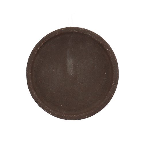 Terrakotta virágcserép alátét, sötétbarna, 9 cm átmérőjű