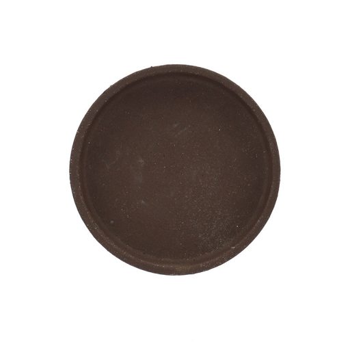 Terrakotta virágcserép alátét, sötétbarna, 12 cm átmérőjű