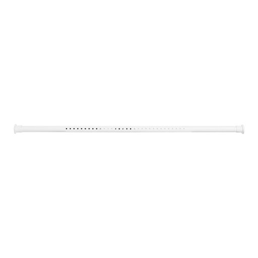 Felszerelhető teleszkópos dekorációs rúd, fehér, 107 - 116 cm