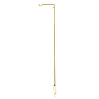   Asztalra szerelhető akasztós dekorációs állvány, 112 cm, arany
